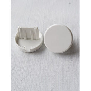 Peças 01 Par Tampa Para Base Redonda Para Cortina Rolo!!! em Oferta na Shopee