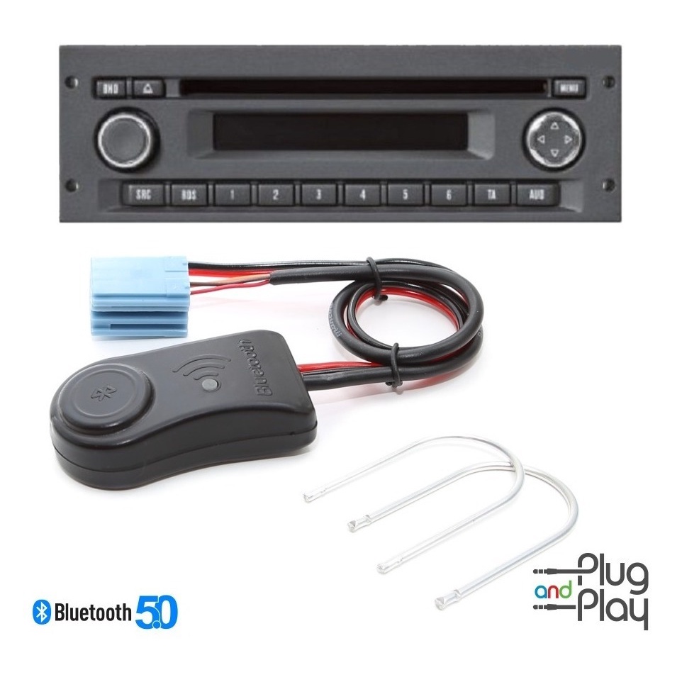 Interface Bluetooth Para Radio Scania Mp88 Musica + Chaves