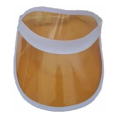 Viseira De Praia Transparente Anitta Verão Piscina Oferta ELASTICO