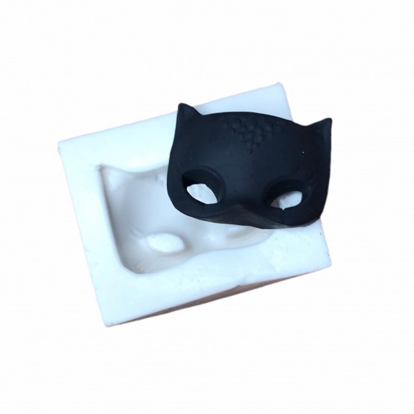 Molde De Silicone Máscara Molde Para Confeitaria Molde Para Biscuit 756