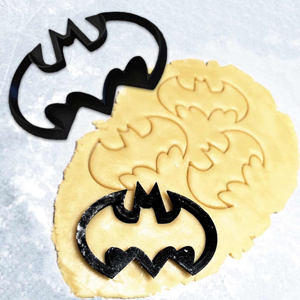 Cortador Molde Batman Batarang Biscoito Biscuit Confeitaria Artesanato - 10  cm X 7,0 cm | Shopee Brasil