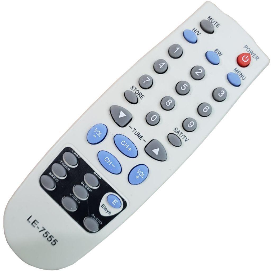 Controle Receptor Parabólica Elsys Visionsat LE-7555
