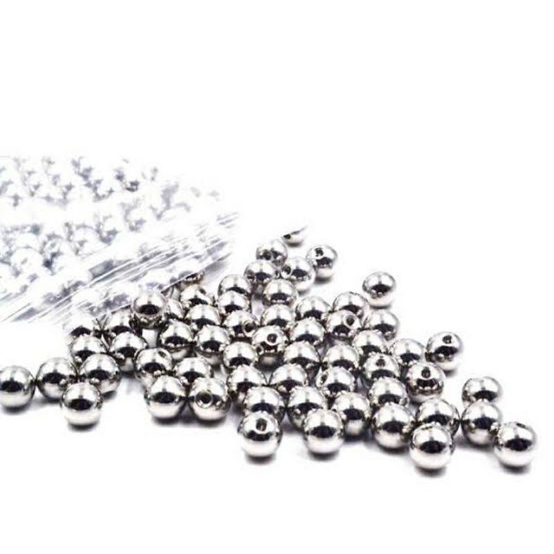 12 Bolinhas para Piercing ou Spike fecho Rosqueavel