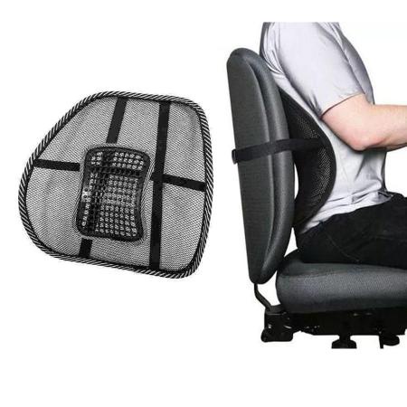 Suporte Apoio Lombar Ergonômico para Cadeira e Carro