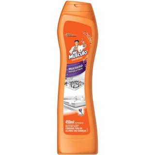 Saponáceo Cremoso Multiuso Mr Músculo Lavanda 450ml em Oferta na Shopee