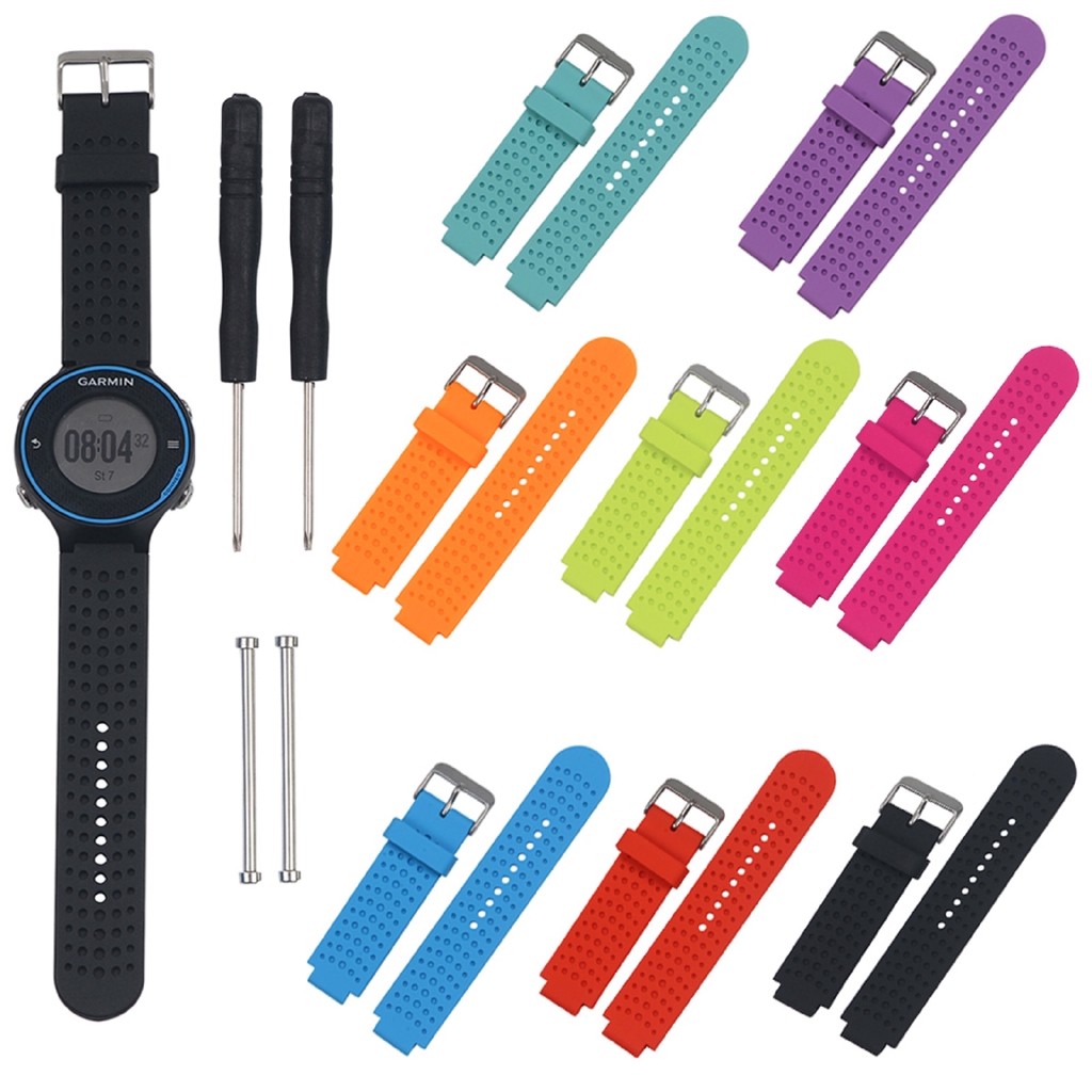 Pulseira De Silicone Para Relógio Garmin 230 235 220 620 630 735