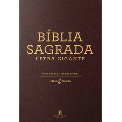 Bíblia Leitura Perfeita NVI | Letra Gigante | Marrom