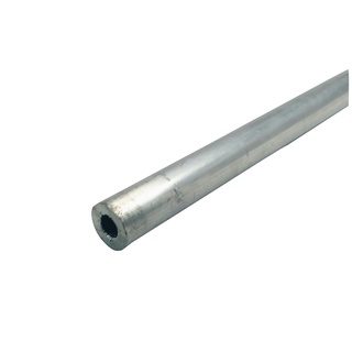 Tubo redondo alumínio 1/2 X 1/8 (12,70mm diâmetro externo X 3,17mm espessura) com 50cm