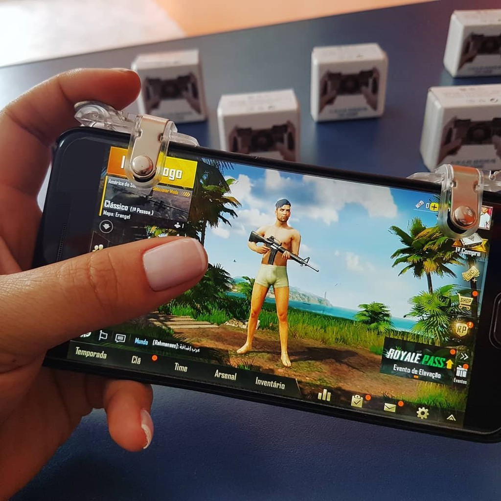 Gatilhos L1 + R1 Pubg Free Fire Promoção