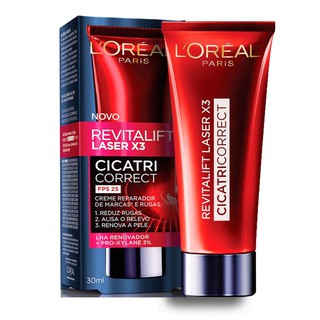 Creme Revitalift Cicatri Correct Laser X3 Loréal Paris 30ml - 1 Unidade em Oferta na Shopee