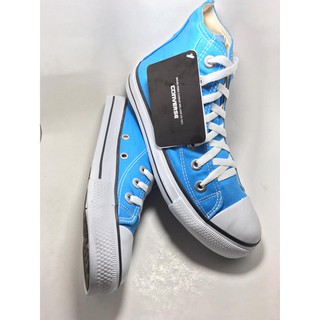 all star cano alto azul turquesa