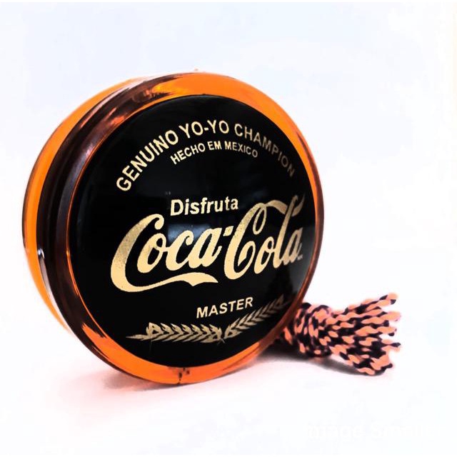 Yoyo ( ioio, yo-yo) Profissional Coca Cola Master Orange Original.