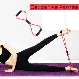 Elástico De Tensão Multifuncional Exercício Ombro Braço Glúteos / Força/ Resistência / Perder Peso, Faixa Elástica