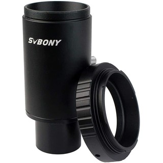 SVBONY Adaptador De Tubo De Extensão De 1,25 Polegadas CA1 Telescópio Astronomia M42 Rosca T-Mount + Anel T2 Para/Câmera F9105A