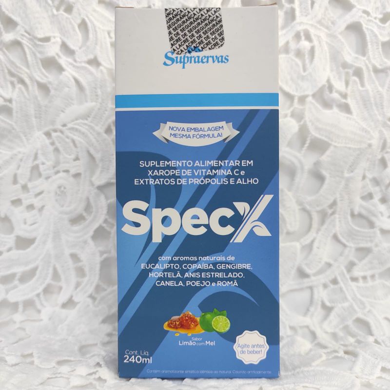 SPECX 240ML (Supraervas) {suplemento alimentar em xarope de vitamina c ...