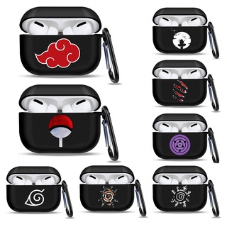 Anime Naruto Caso Do Fone De Ouvido Macio Para Apple Airpods 1 2 3 Pro Desenhos Animados Akatsuki Itachi Bluetooth Capa Protetora Presentes