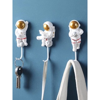 Gancho Adesivo De Parede 3m quarto Suporte Criativo Alta aderência astronauta decoração em Oferta na Shopee