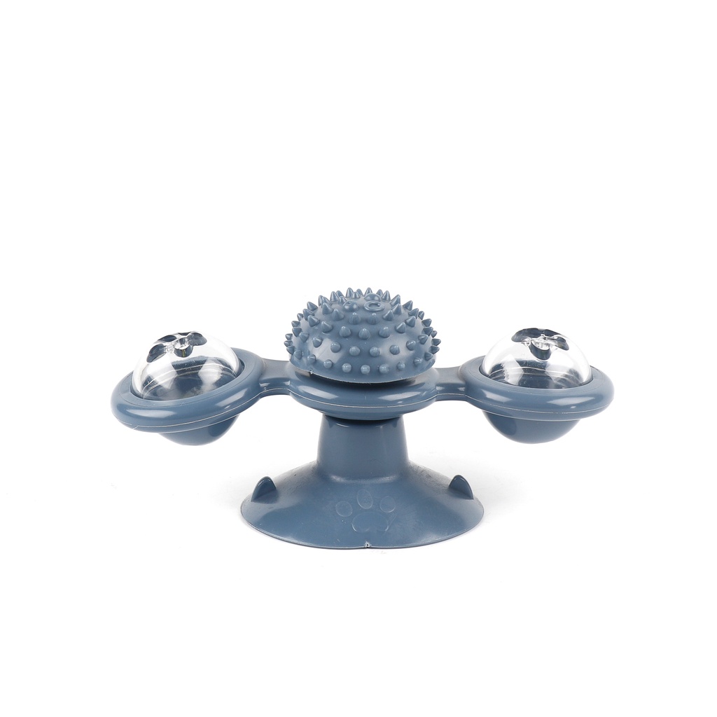 Brinquedo interativo giratório e coçador com catnip para gatos pet - Oikos Animal em Oferta na Shopee