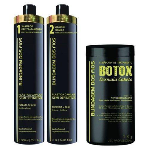 Blindagem dos Fios COM Botox  3x1 1000ml
