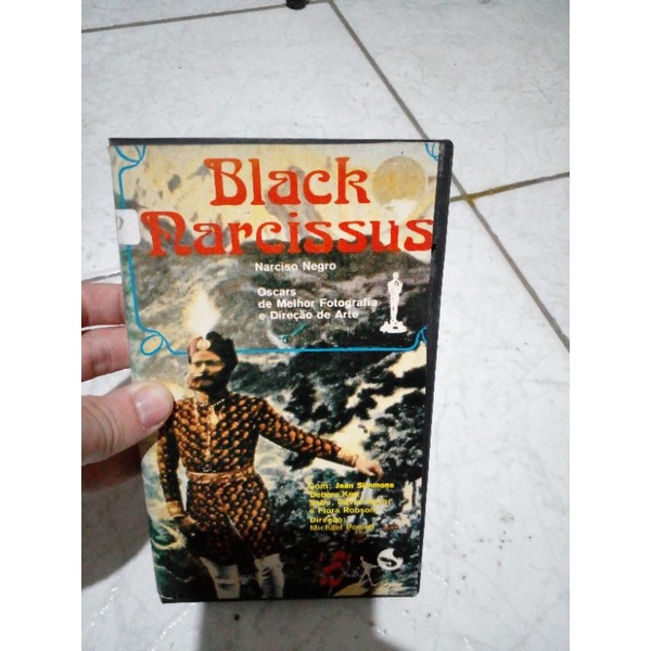 Vhs Black Narcissus Narciso Negro ( Legendado)