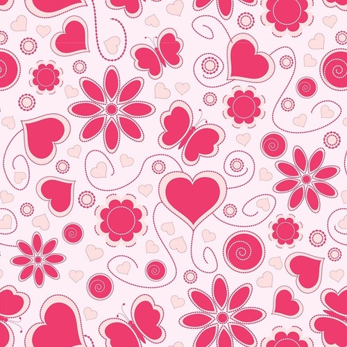 Papel Parede Adesivo Flores Rosa Com Fundo Rosinha Claro 3m