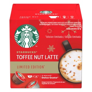 Cápsulas Nescafé Dolce Gusto Starbucks Toffee Nut Latte - Caixa com 12 unidades em Oferta na Shopee