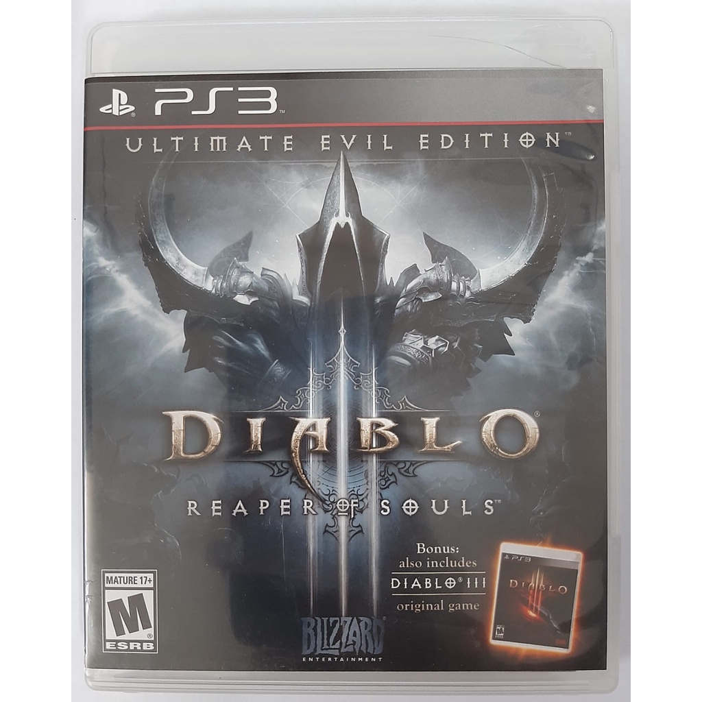 Diablo Reaper Of Souls Ultimate Evil Edition PS3 Mídia Física Original Pronta Entrega