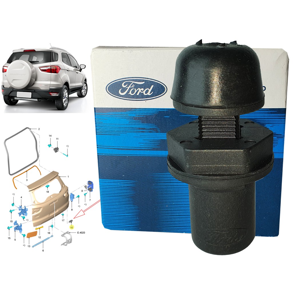 Batente Do Porta Malas Valor Da Unidade Ecosport 2019 2020 2021 Sendo Modelo Que Nao Tenha Espete Na Tampa Do Porta Malas