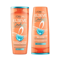 kit Shampoo + Condicionador Elseve Cachos Longo Dos Sonhos - 200ml
