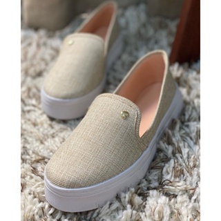 Tênis Feminino Slip On Preto em Oferta na Shopee