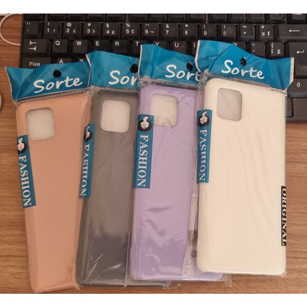 note 10 lite note 10 note 10 plus s10 lite capa case silicone cover silky proteção de câmera cores