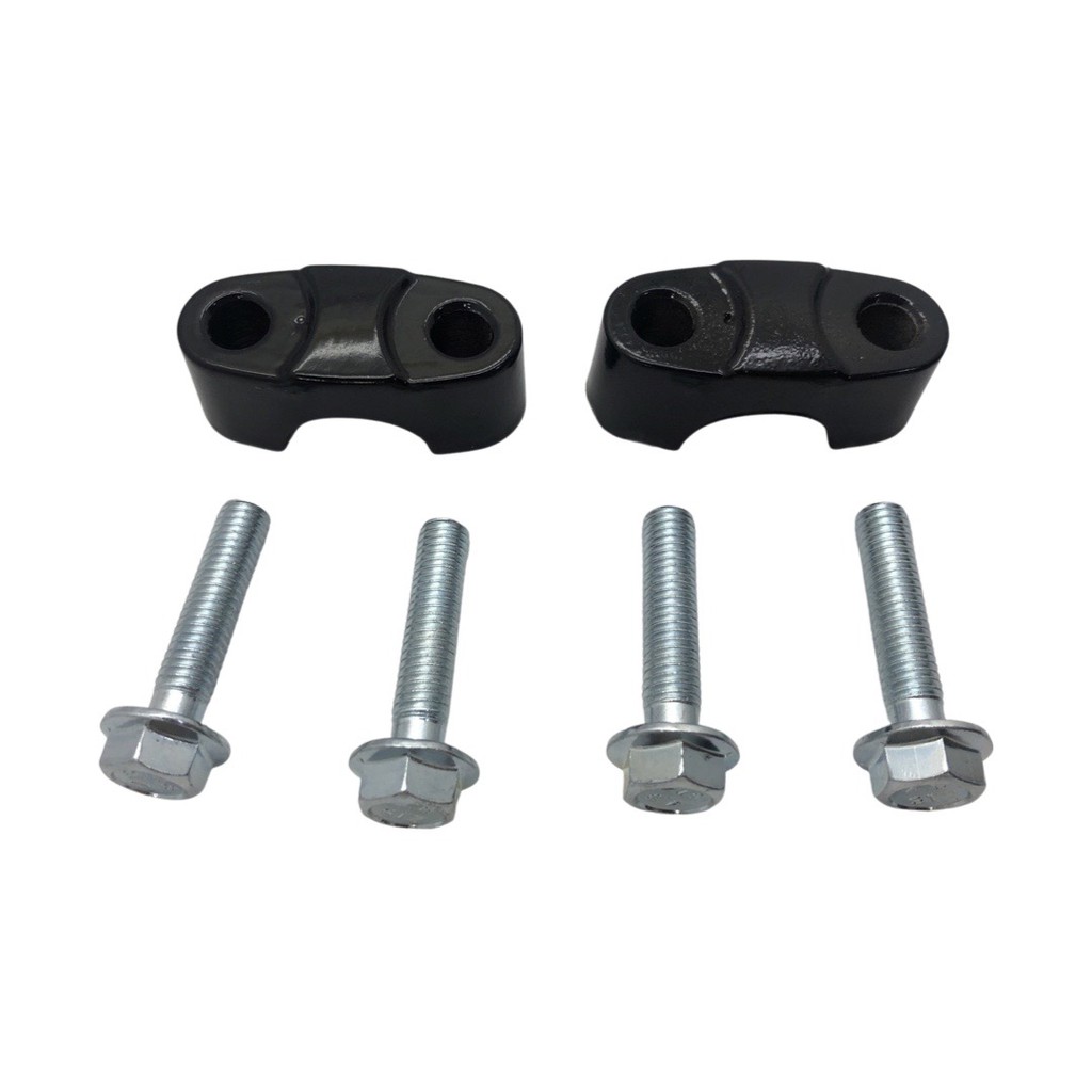 Par Abraçadeira Guidão + Parafusos Titan 150/160