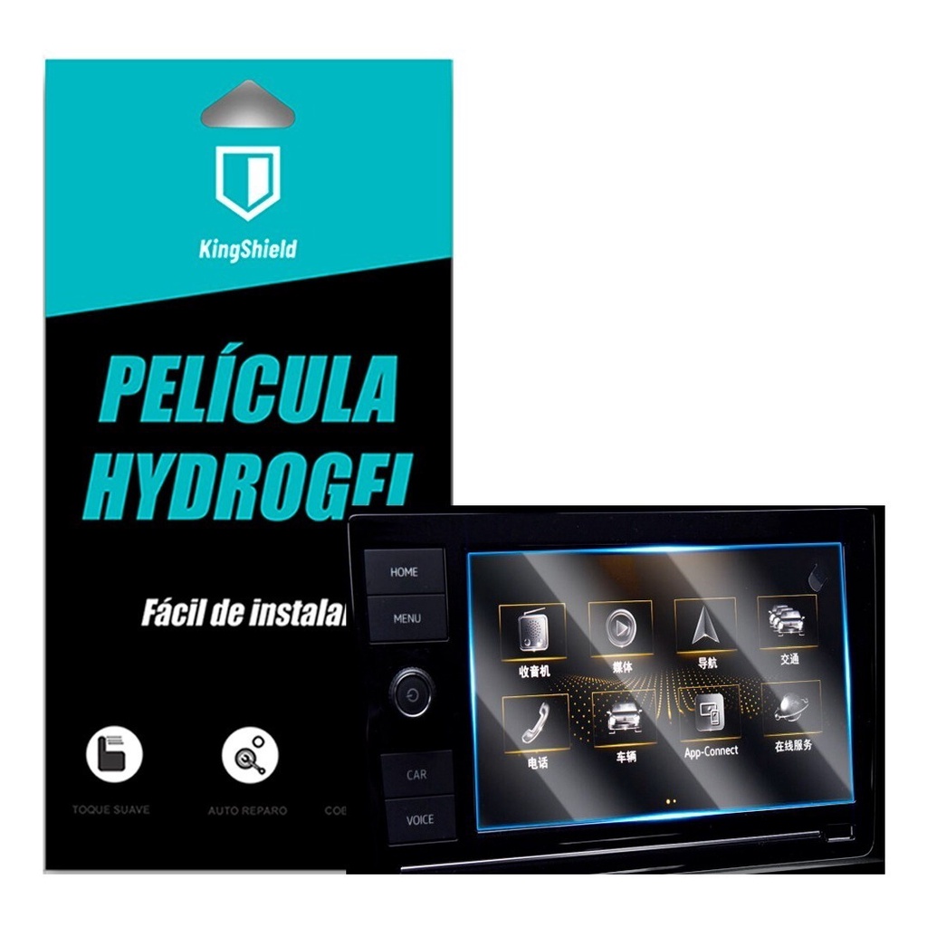 Película Painel Multimídia Corolla 2017 Kingshield Hydrogel