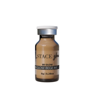 Base Bb Glow Stace N-3 Bege Médio Base Liquida Permanente 8g - Produto Com Registro Na Anvisa E Nota Fiscal- Uniformização Facial