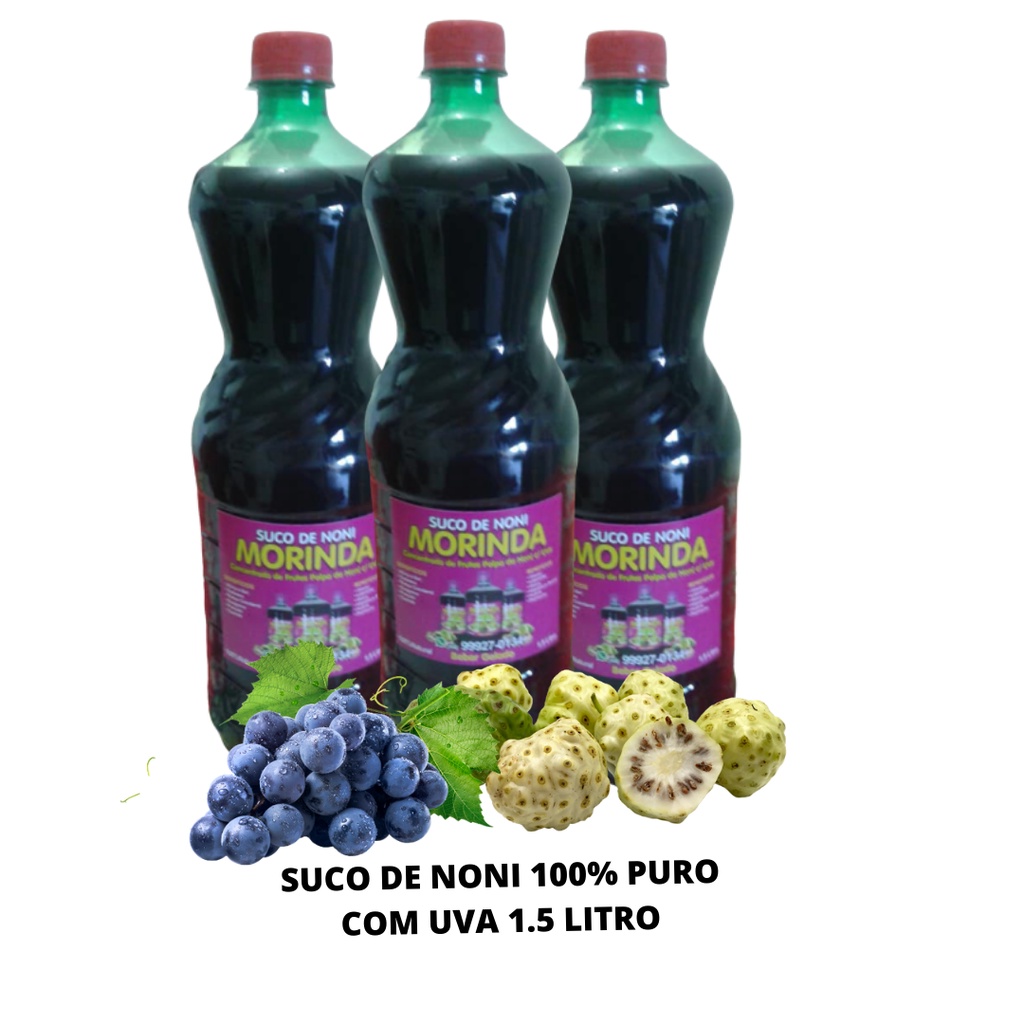 Noni Cura Quais Doenças Promoção 3 Litros de 1.5 litros de Suco da