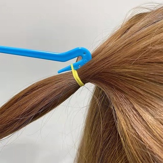 2 Pcs Cortadores De Cabelo Banda Elástica Descartável Removedor De Borracha Pega Para As Mulheres