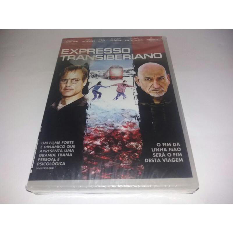 Dvd - Expresso Transiberiano - 2008 - Woody Harrelson - Kate Mara - Dublado - Lacrado