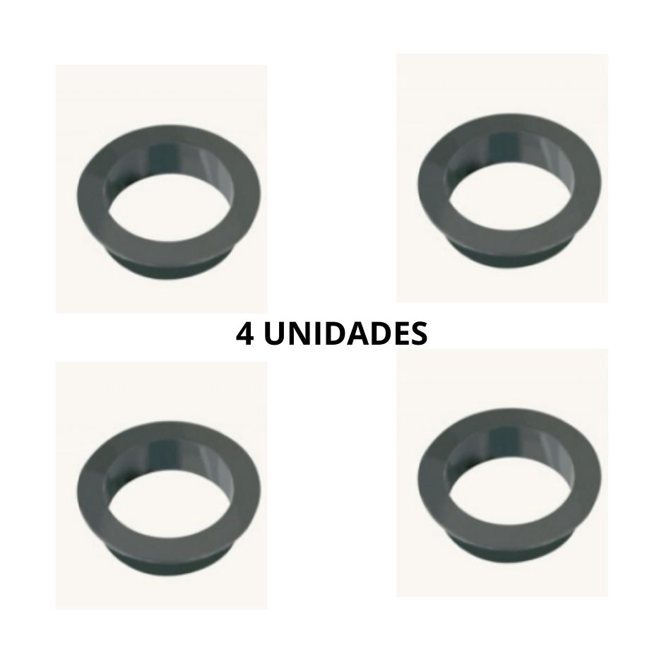 ORDENHA - ANEL DO ASSENTO DO PULSADOR UNIVERSAL (PACOTE COM 4 UNIDADES)