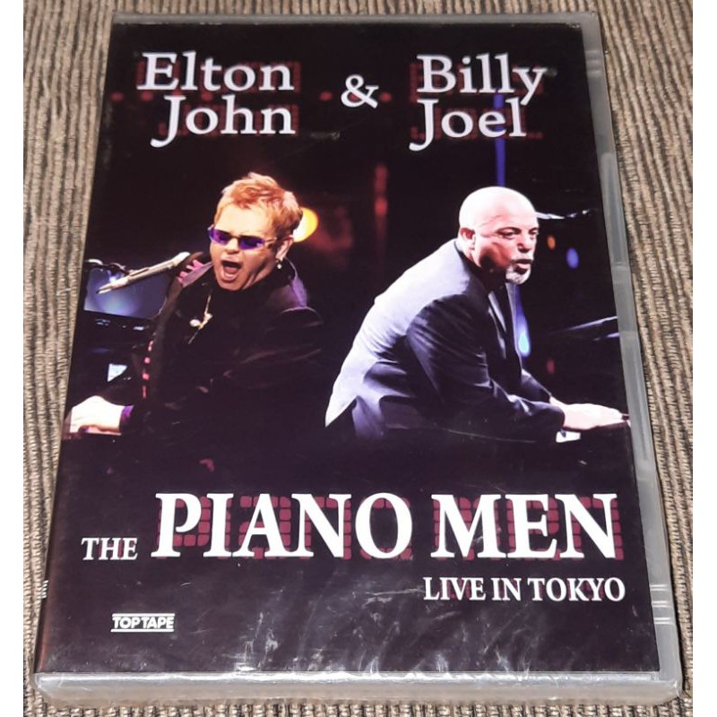 DVD Elton John e Billy Joel the piano men live in tokyo original lacrado ref 111