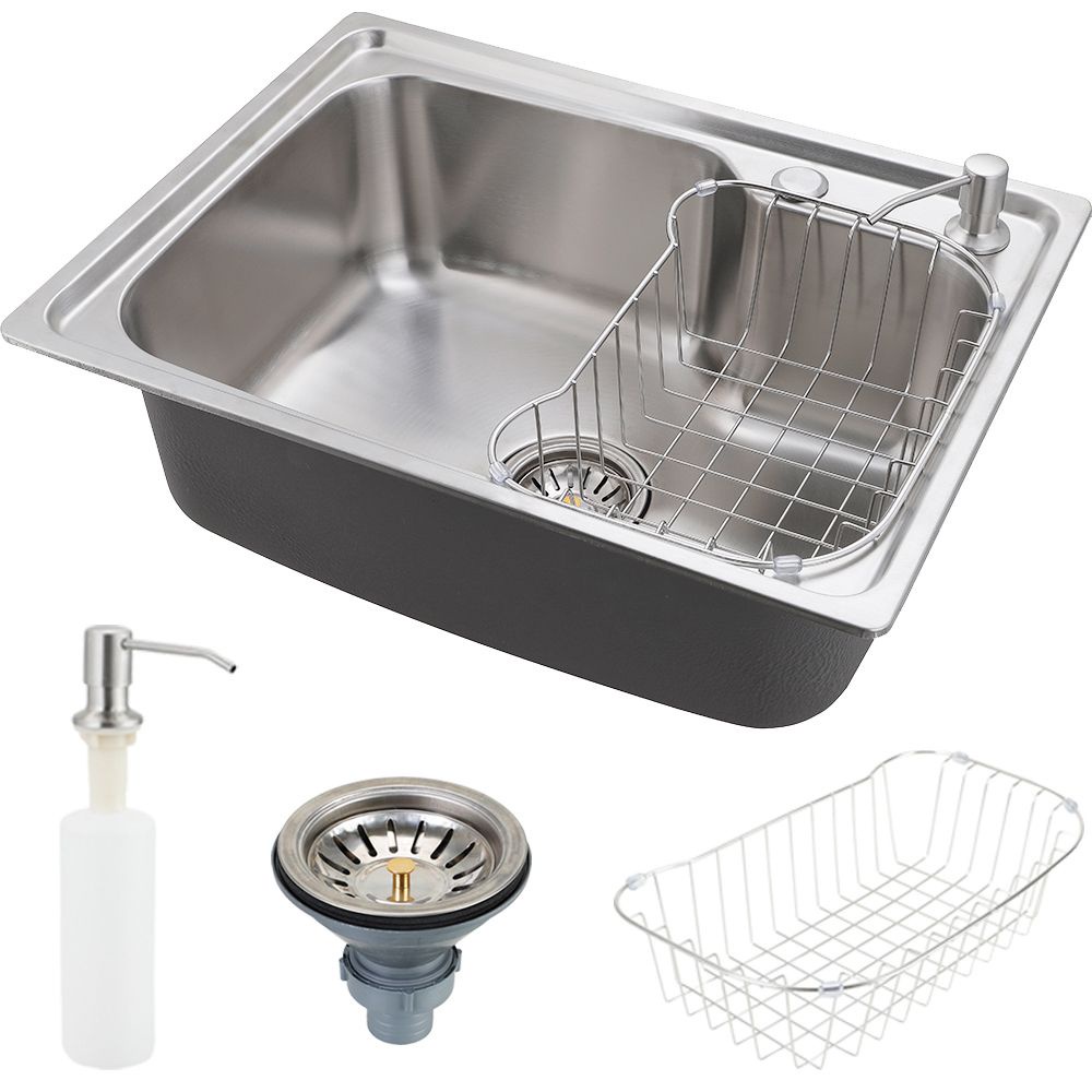 Cuba para cozinha pia inox com acessórios Matis Pingoo - Prata em Oferta na Shopee