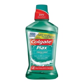 Enxaguante Bucal Colgate Plax Fresh Mint - LEVE 500ML PAGUE 350ML