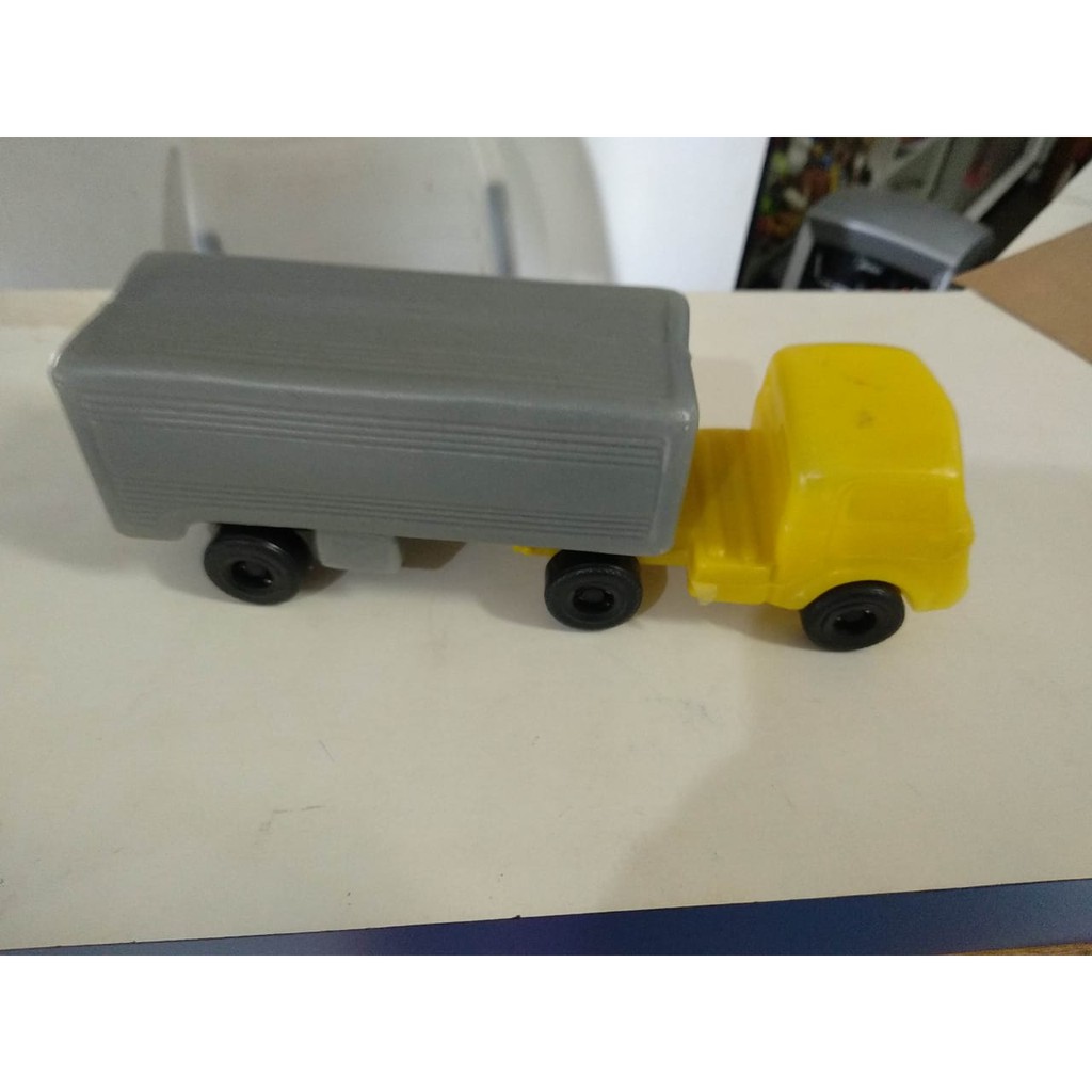 Caminhão Carro Bolha Plastico Anos 70 Caminhao Cinza 1