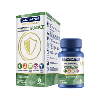 Polivitaminico Imunidade 60 Cápsulas - Catarinense em Oferta na Shopee