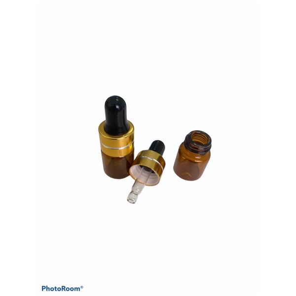 Conta Gotas Mini GOLD 2ml ou 5ml - kit com 5 em Oferta na Shopee