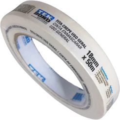 Fita Adesiva Crepe Uso Geral Resistente 18mm x 50m Tekbond