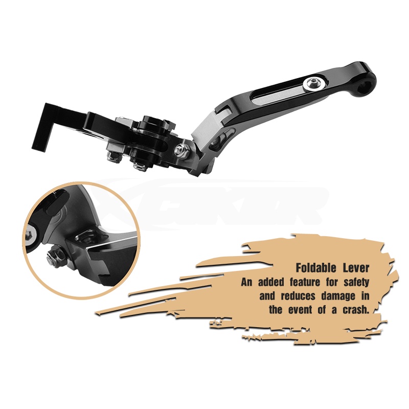 Detalhes do Para YAMAHA NMAX 155/125 NMAX155-155 160 2016-2025 Alavanca De Freio Embreagem Conjunto Ajustável Dobrável Motocicleta L