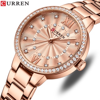 CURREN Relógio De Quartzo Original Feminino À Prova D'água 9085 XS Sem Caixa em Oferta na Shopee