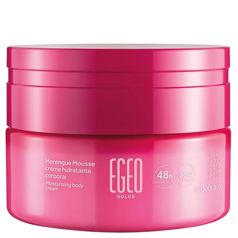 Egeo Dolce Merengue Mousse Hidratante Corporal 250g O Boticário