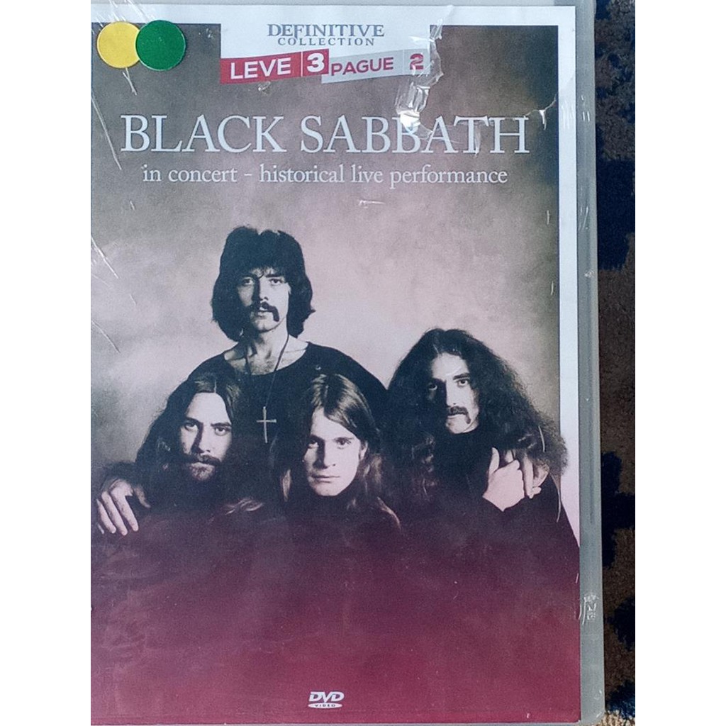DVD SHOW Black Sabbath – In Concert - Historical Live Performance