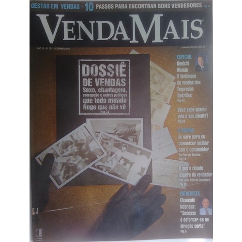 Venda Mais - Dossiê de Vendas - sexo, chantagem, corrupção e outras práticas - Ano 10 - Nº125 de Editor pela Quantum ...